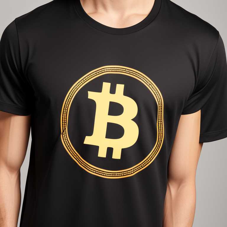 bitcoin logo t-shirt